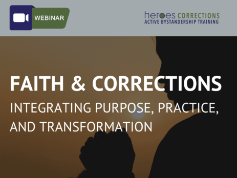 Faith and Corrections Webinar Thumbnail